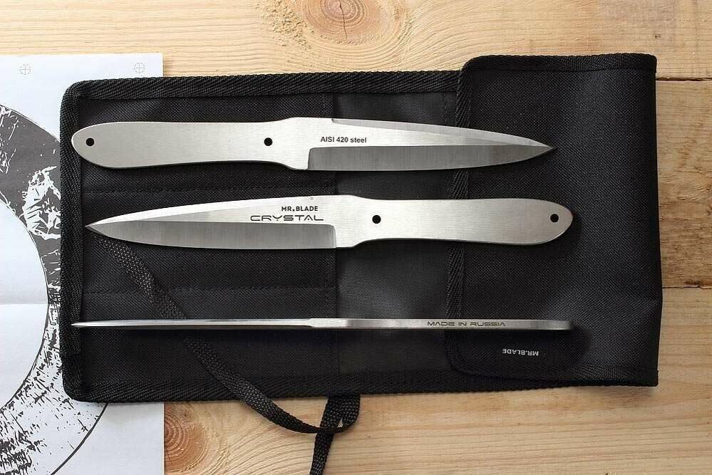 Набор метательных ножей Crystal